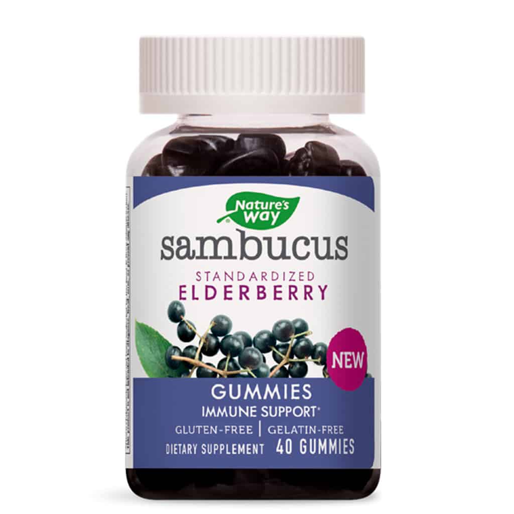 SAMBUCUS ELDERBERRY GUMMIES 40'S - Nature's Discount Aruba Webshop